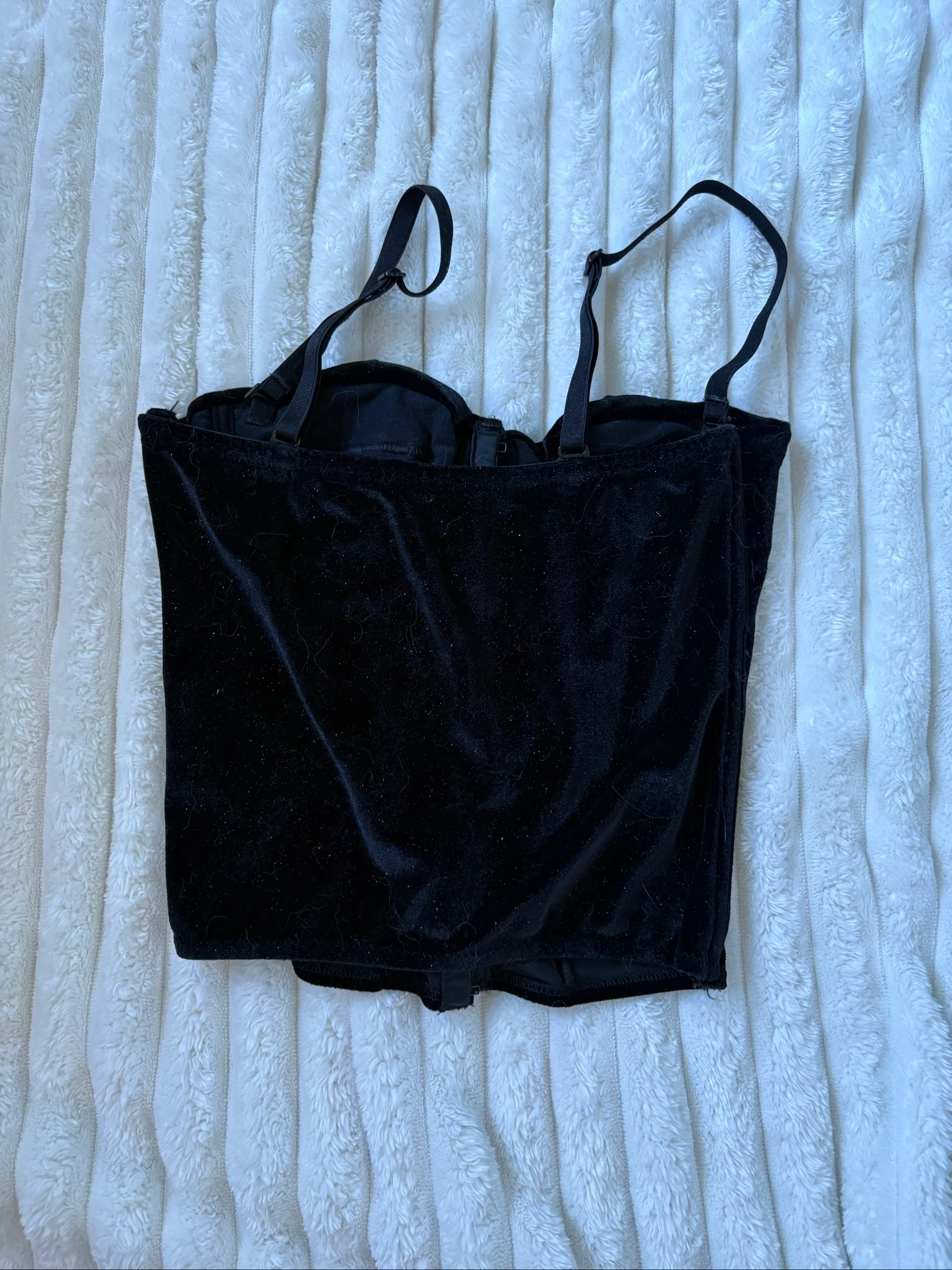 Bustier con corsé y lentejuelas – photo 7